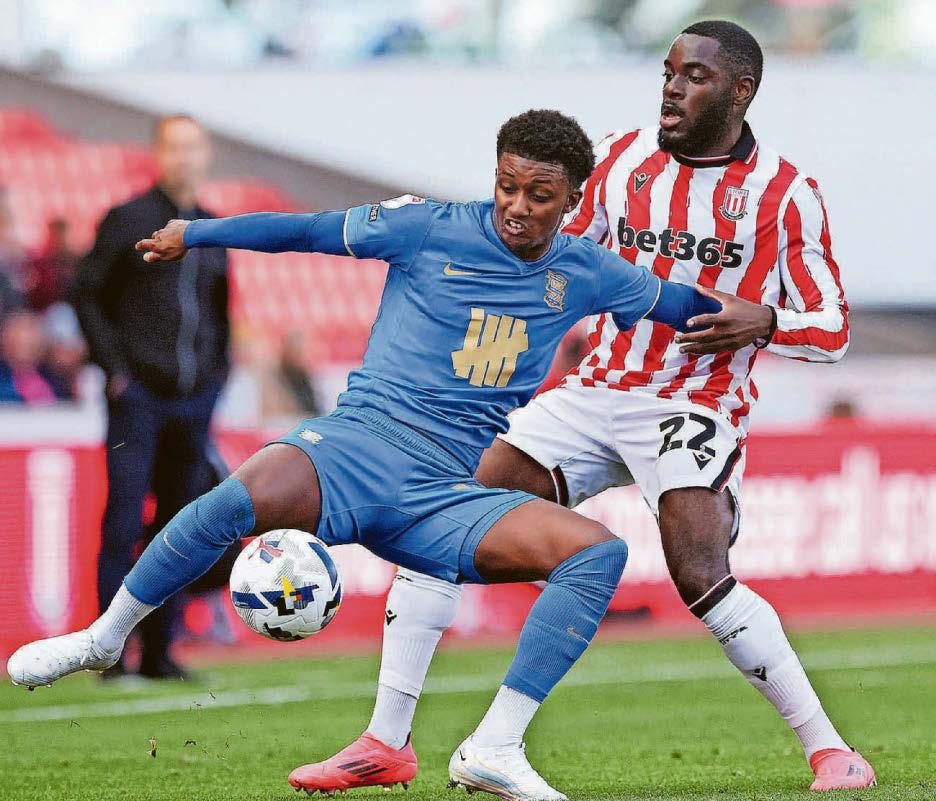 Tchamadeu looks to keep out of trouble to aid Stoke