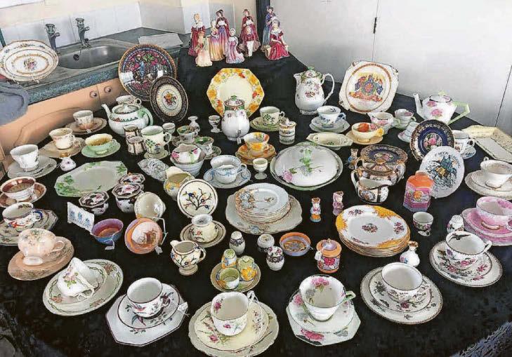 Reg had designs on Paragon China after starting college aged just 12!