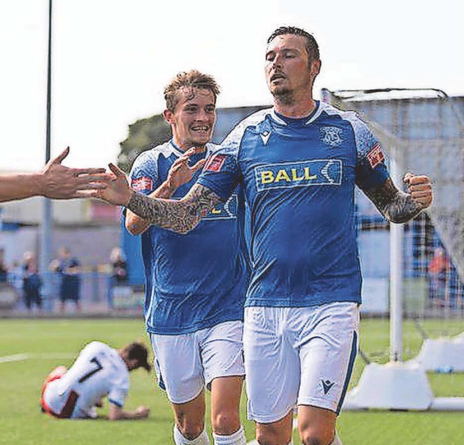 It's super six from Crewe as they romp to the points on Prem adventure at Leek