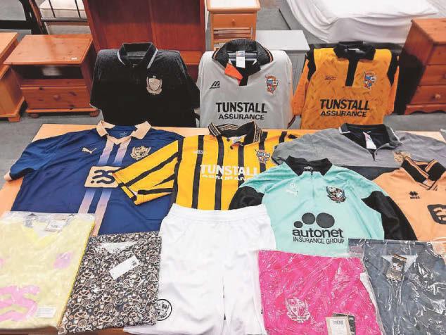 Signed Vale items on offer in Dougie Mac shop promotion