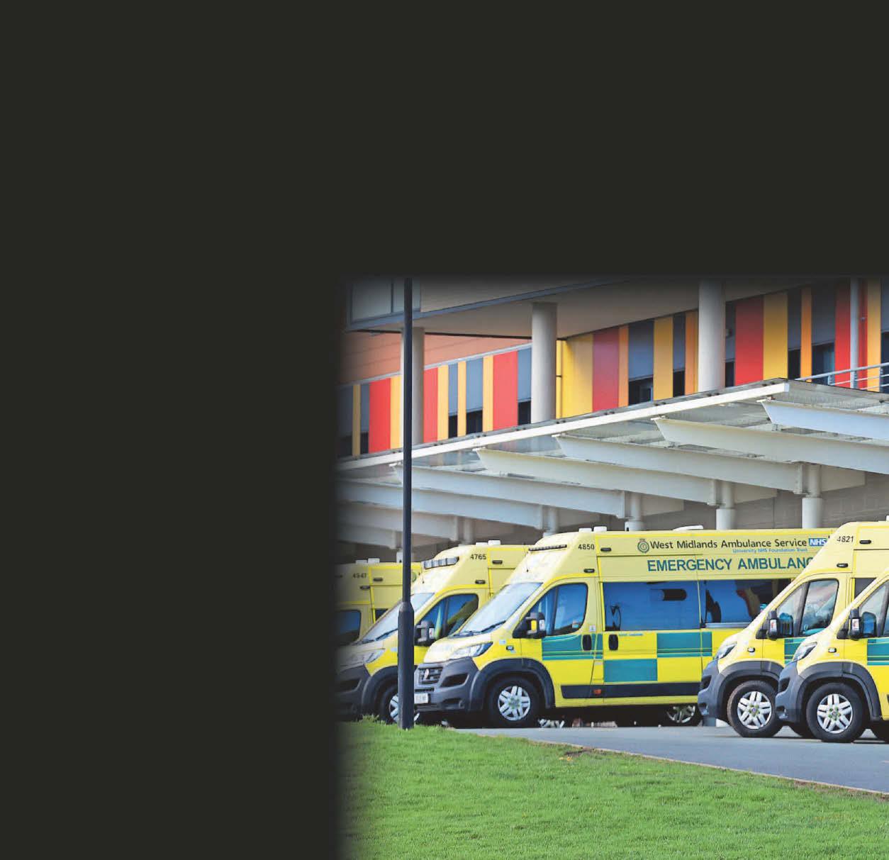 'Stay away from A&E' says hospital boss – as patients count '26 ambulances waiting outside'