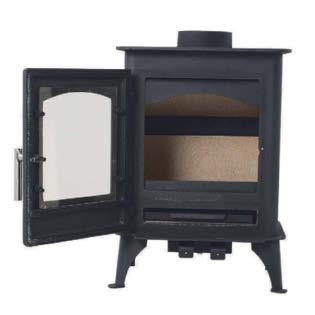 FREESTANDING WOOD BURNING STOVE FIREPLACE