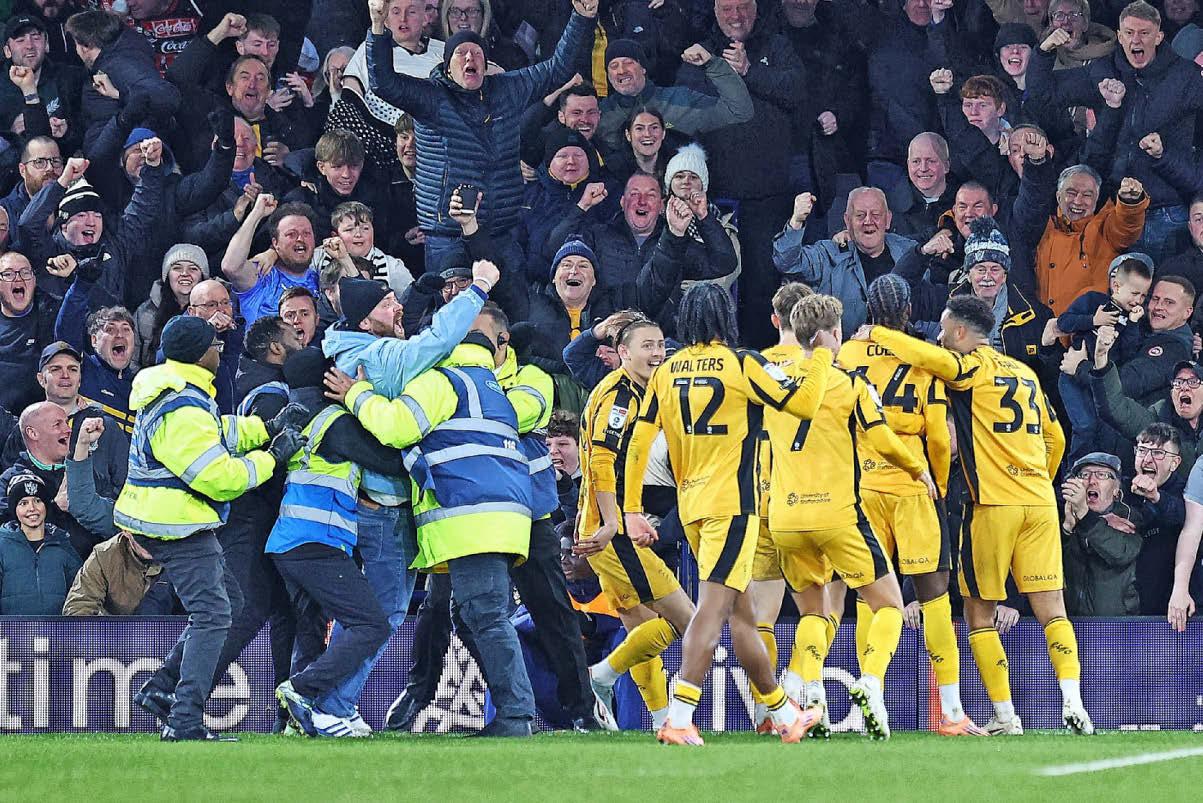 VALE END DROUGHT, BUT IT'S ONLY A POINT ON THE ROAD