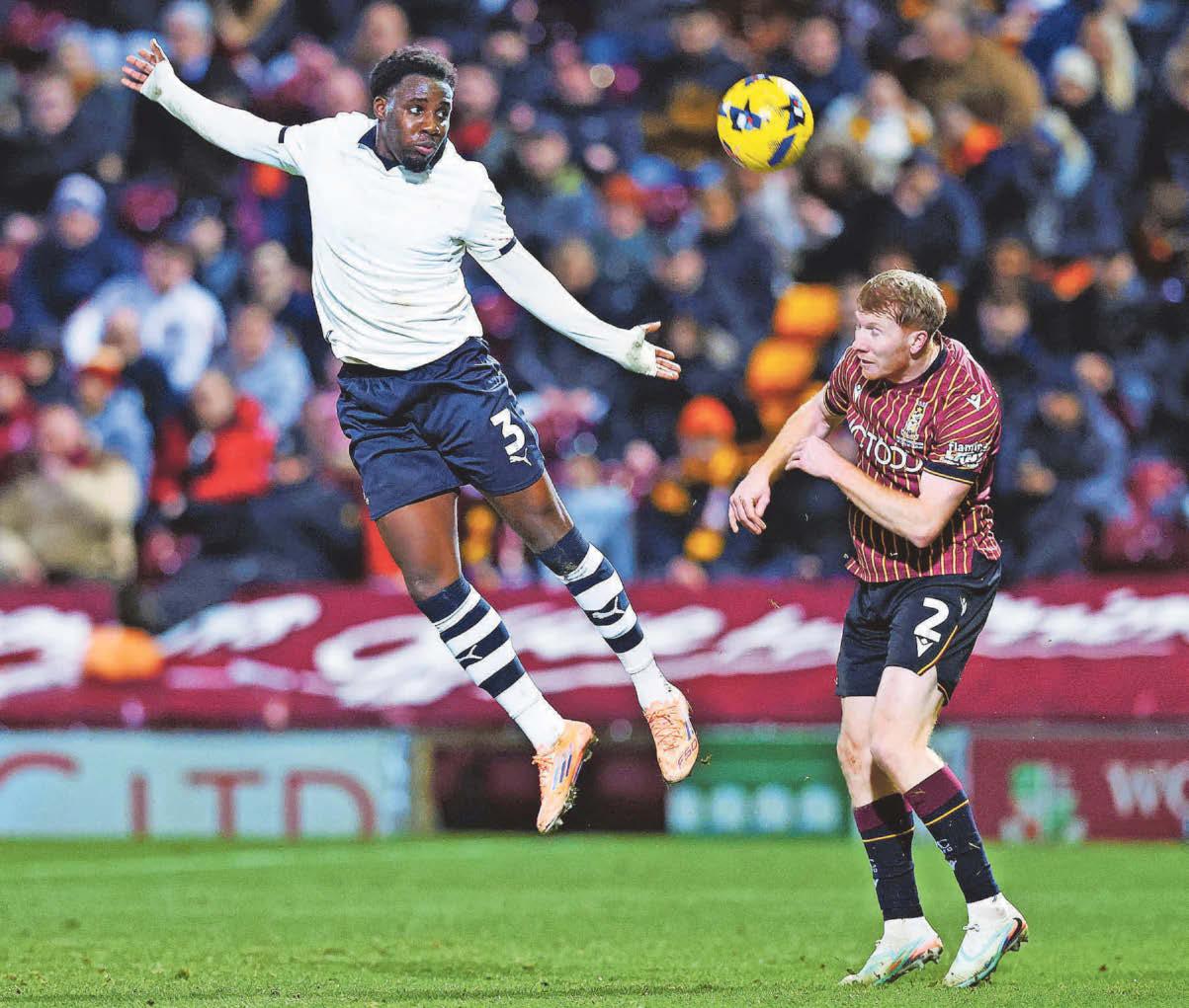 BATTLING VALE ARE EDGED OUT BY HIGH-FLYING RIVALS