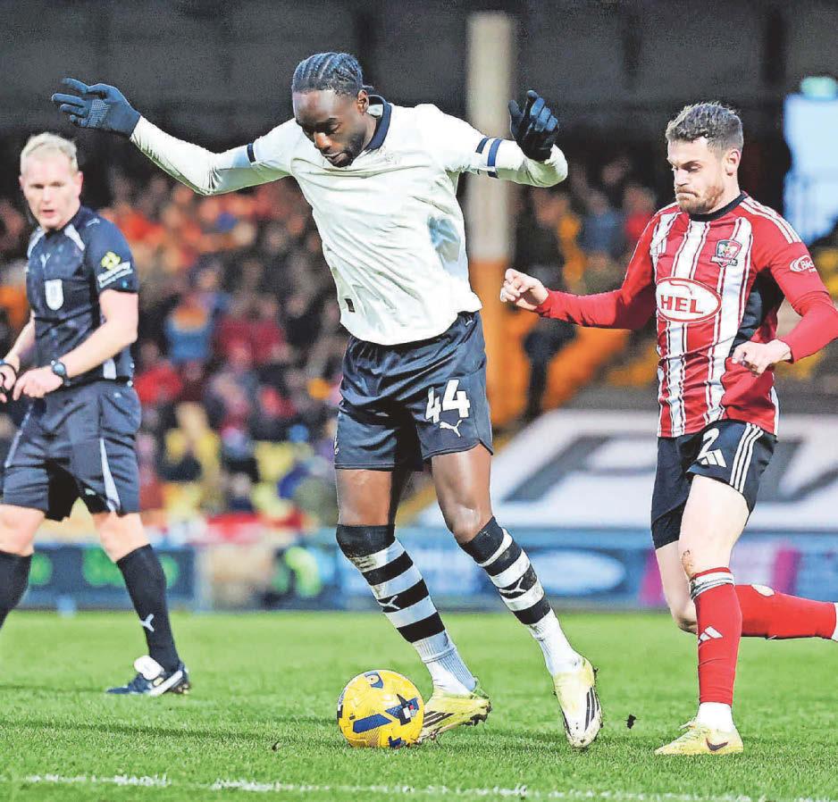 Valiants striker Cole linked with move to rivals Luton