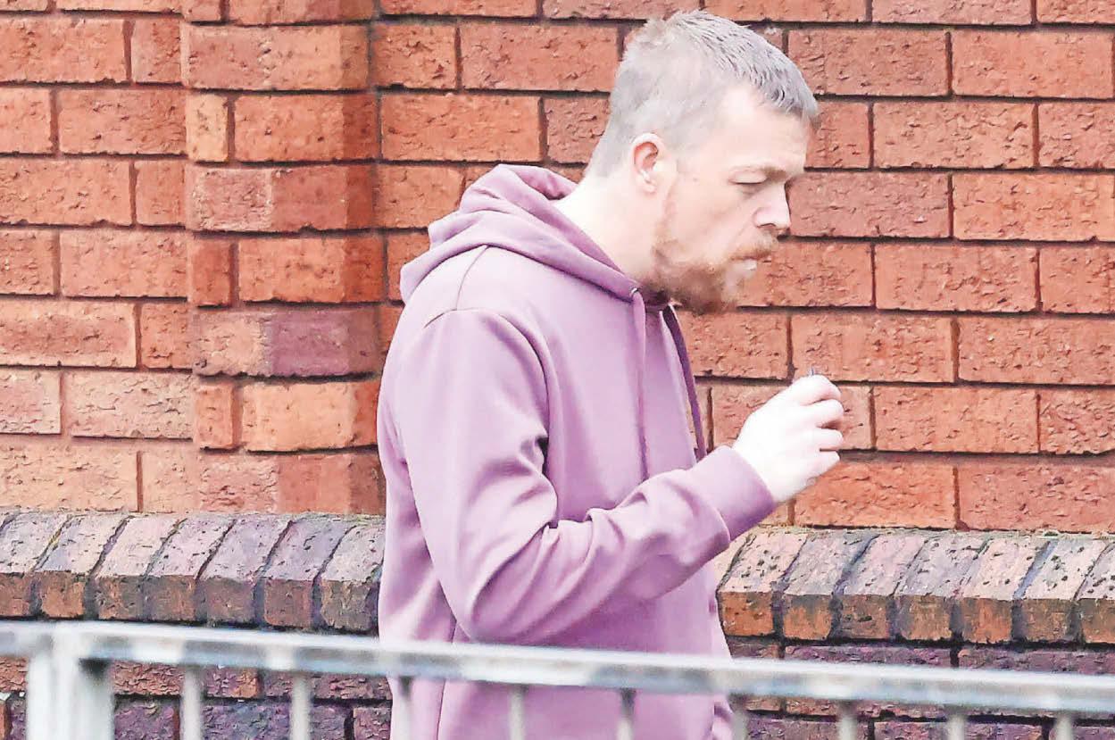Dad claims racially abusive messages sent to his ex was 'just a tiff'