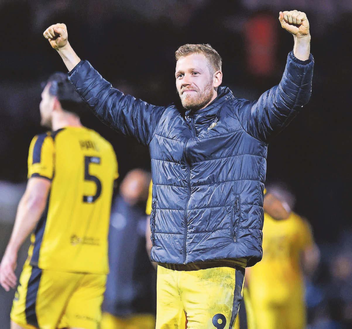 STOCKS CASHES IN TO NET CRUCIAL VICTORY FOR VALE