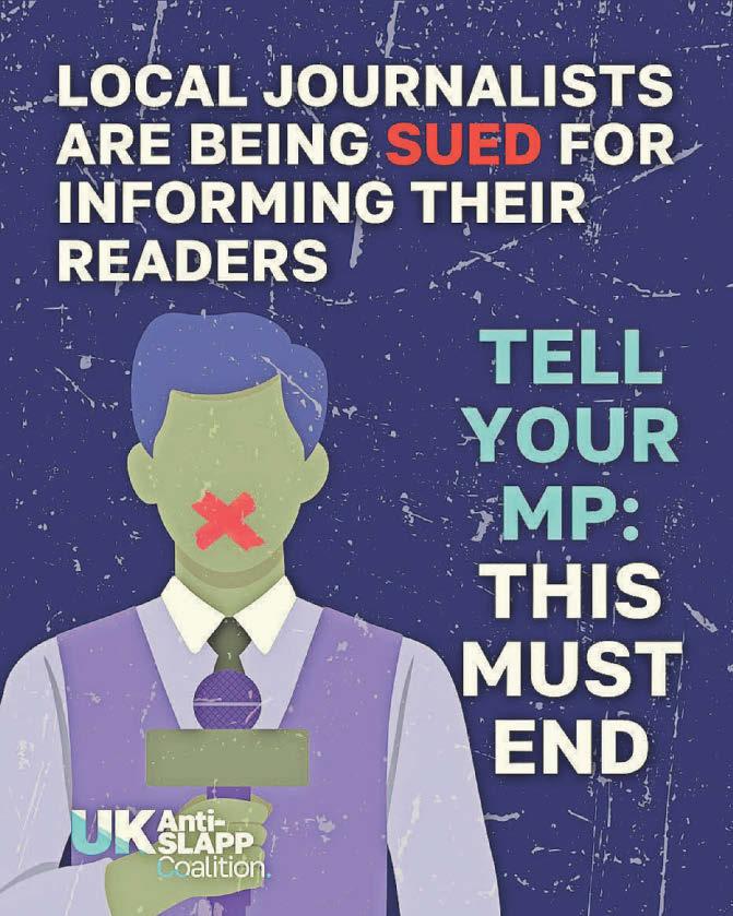 Say no to journalists being silenced