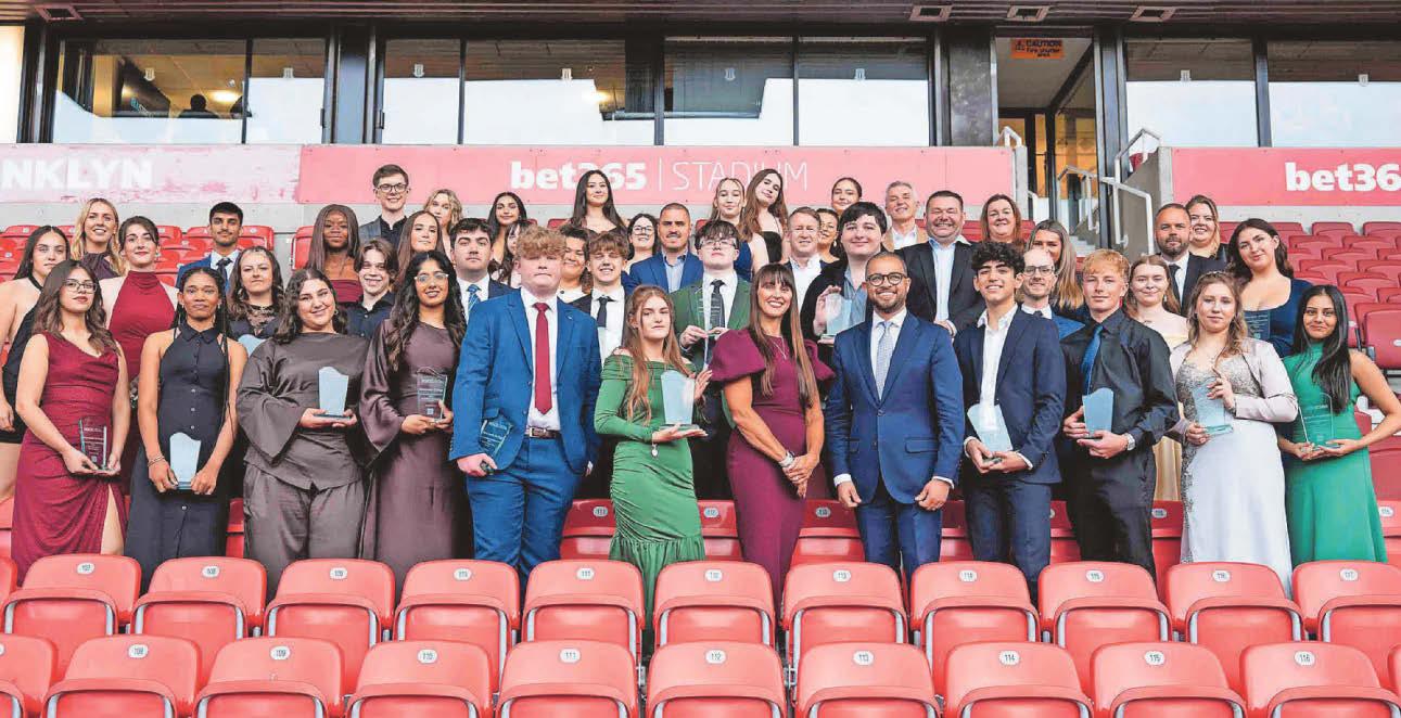 Goal! Colleges honour star students during bet365 bash