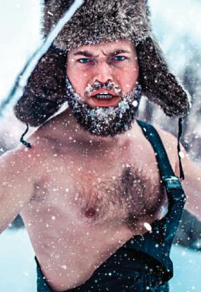 Nudists ready for a Scots Brave-up