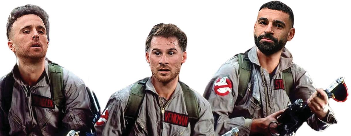 Who you gonna call? GHOSTBUSTERS