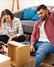 Millions hit by flatpack falling-outs