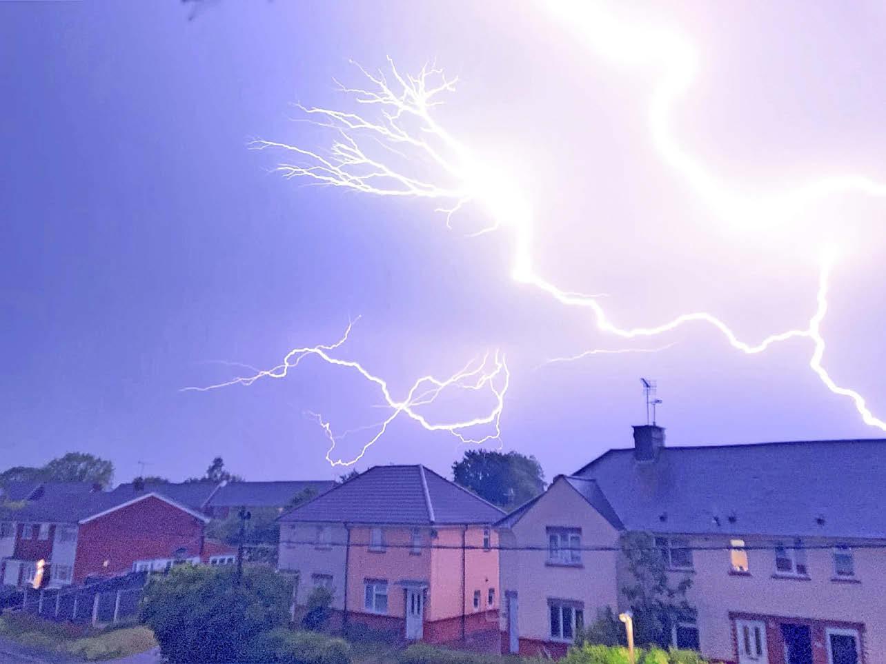 SUMMER GOING DOWN A STORM