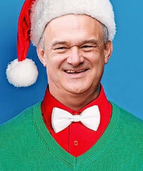 It's Chriiiiiistmas every day for Ed
