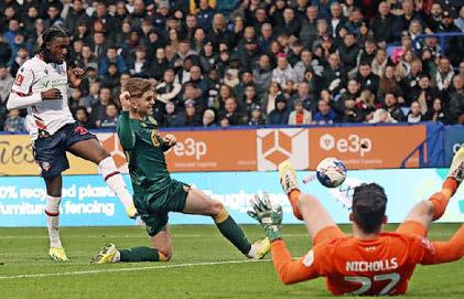 Linney hailed by Hughes after his sublime hat-trick