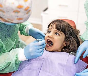 BAIRNS' TEETH AREN'T ALREET