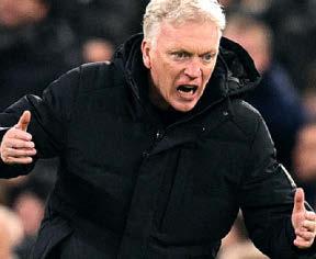 CARRICK FACES REMINDER OF UNITED TASK