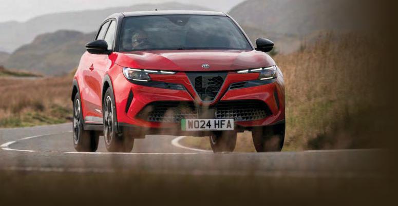 Alfa's in Pole position with its new EV