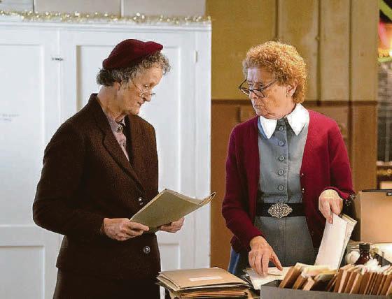 When Phyllis and Millicent had to grin and bare it!