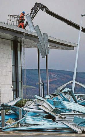 Big clear-up begins after ‘worst storm in ten years’