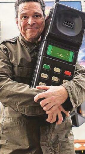Comic Dom not laughing after iconic phone stolen