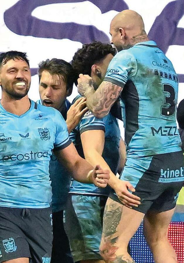 IT'S A HULL OF A CUP UPSET