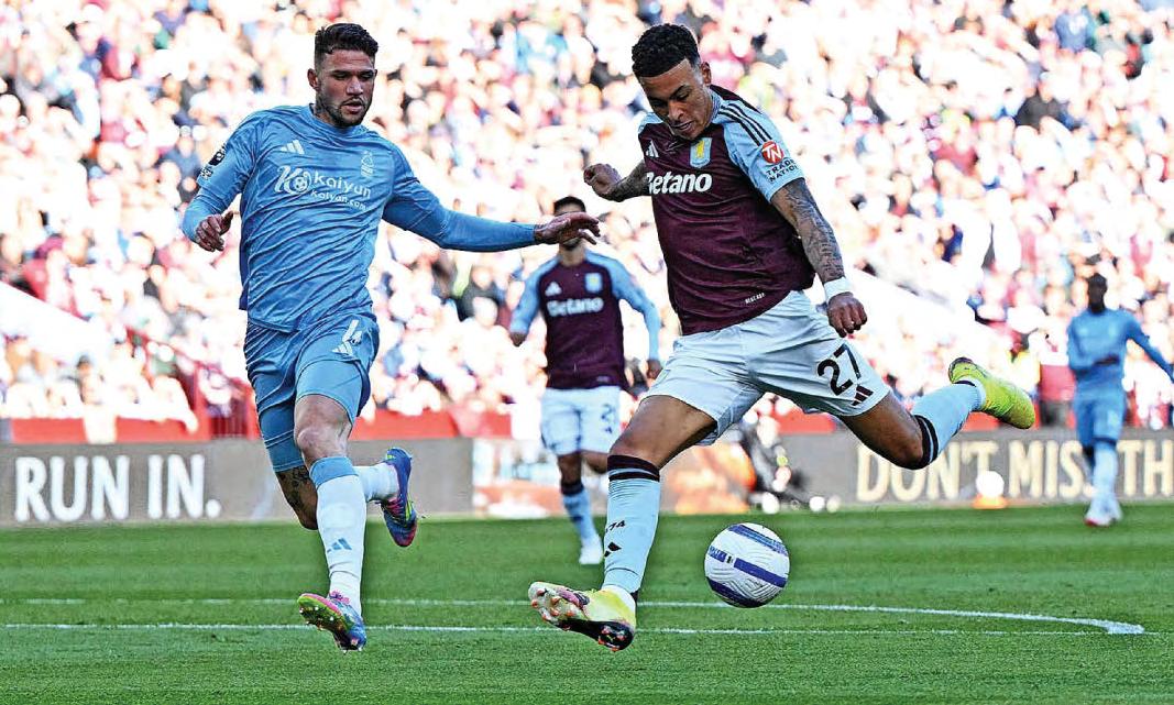 ROGERS STOKES UP VILLA'S EURO PUSH