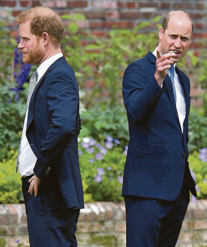 Harry stayed near William...but estranged brothers didn't meet