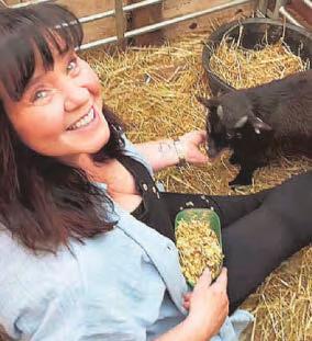 Coleen: I'm happy being single...and I love my goats!