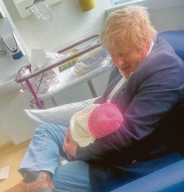 Boris and Carrie welcome 'final gang member' Poppy
