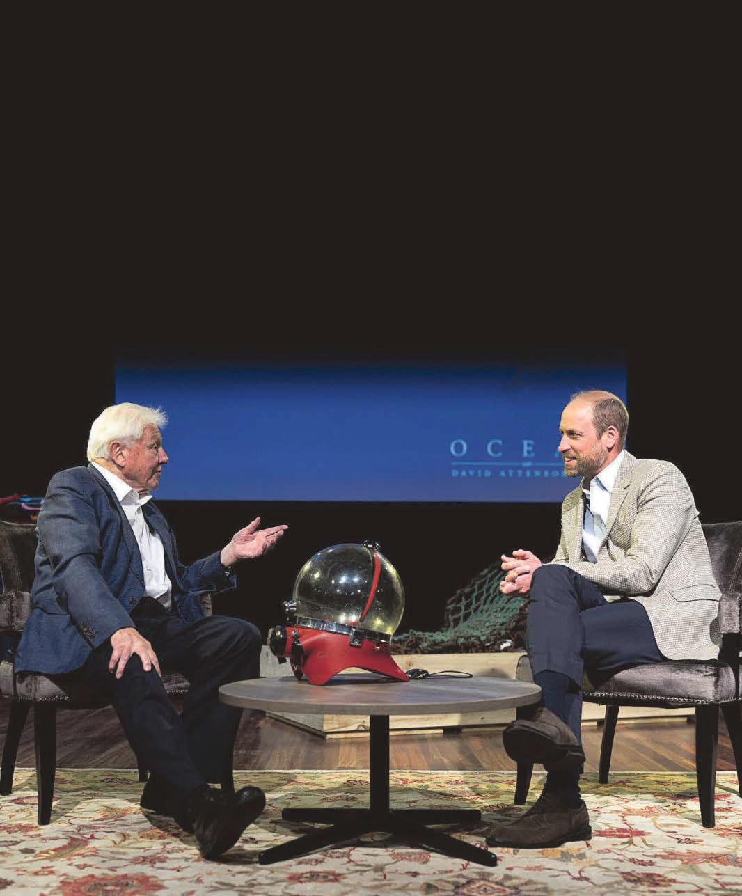 Sir David and Wills hook up to save the sea