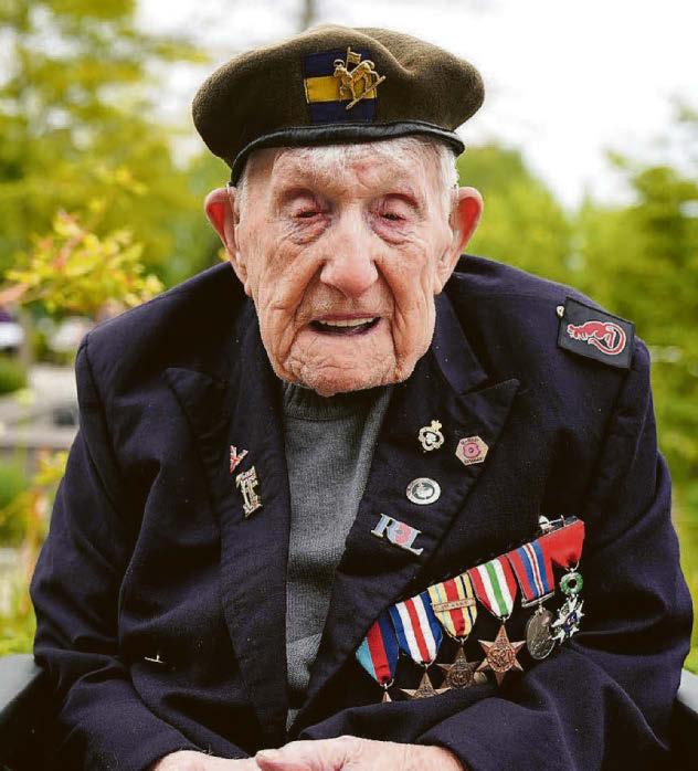 Tributes to oldest WWII veteran who has died aged 110