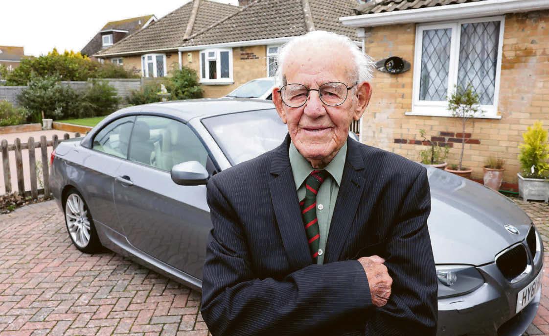 Meet the D-Day hero and carer...still driving at 100