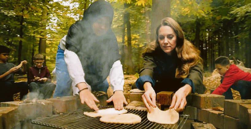 Catherine's a natural in autumn film