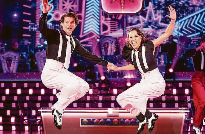 90 seconds on the dance floor is much harder than 90 minutes on a football pitch