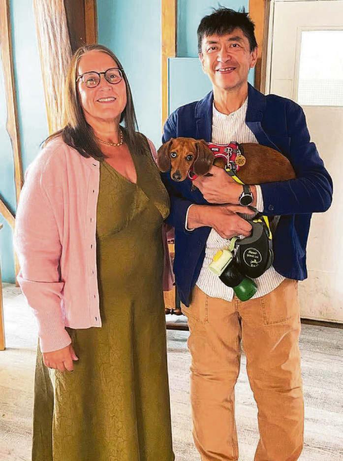 Barnaby’s horrific murder spurred us on to lose 16 stone