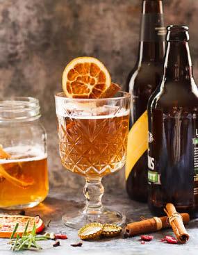 Mulled beer for Christmas cheers