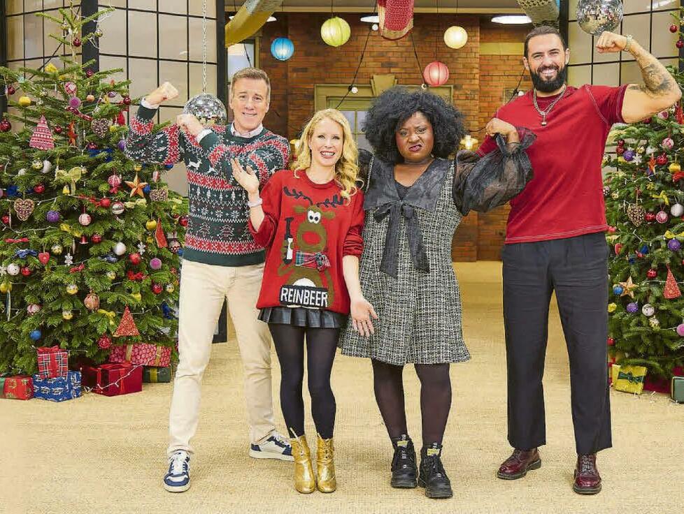 Anton's hopes of glittering success in celeb Sewing Bee