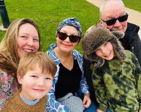 Mum given two months to live is saved by her son
