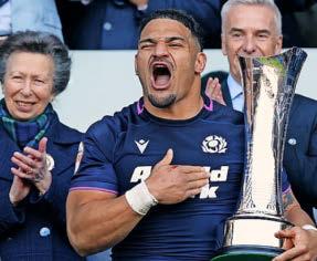 SIONE'S SUPER SCOTS SWEEP ASIDE FRANCE