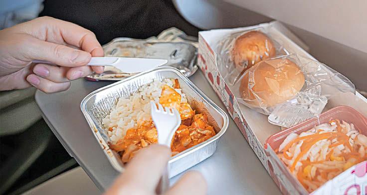 How to be kind to your stomach at 30,000ft