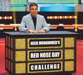 Red Nose Day turns blue!