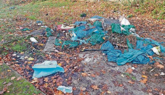 Fines for men caught fly-tipping