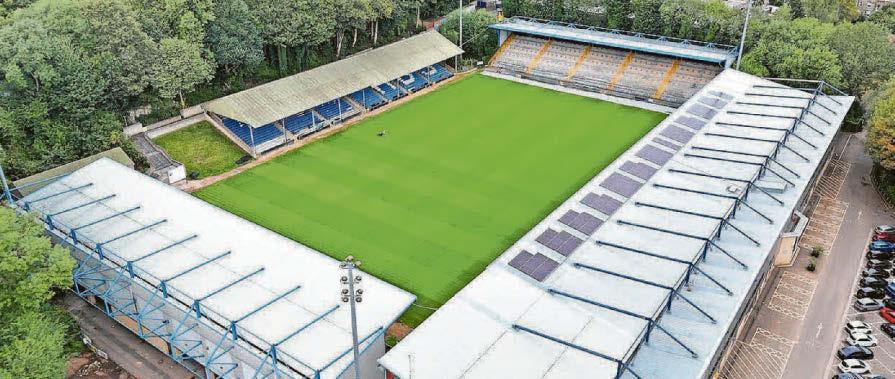 Funding row over stadium