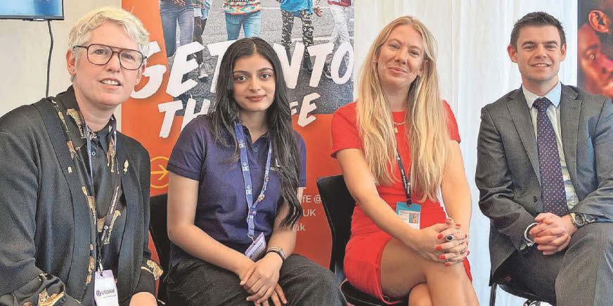 Haniyah makes youth voice heard at conference