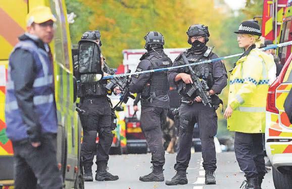 Three dead after suspected terror attack at synagogue