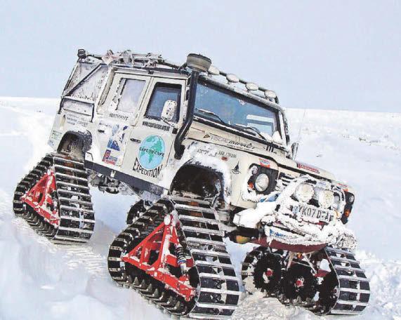 Historic adventurer's vehicle to go under hammer