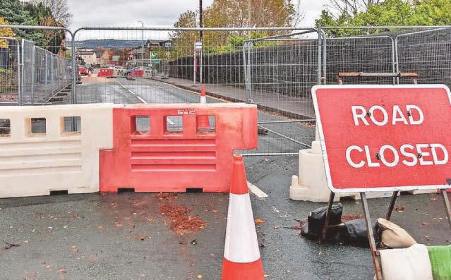 Road in house blast ‘must remain closed’