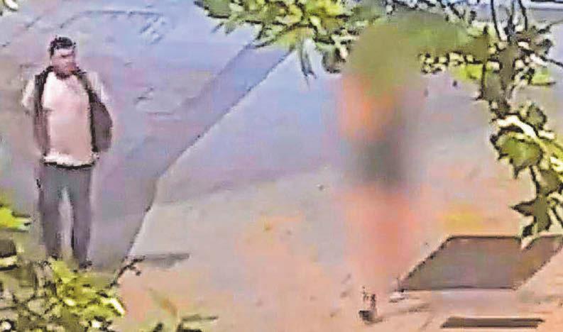 Chilling moment before sex attack