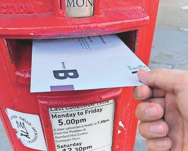 Residents warned not to miss out on their postal vote